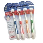 Ficha técnica e caractérísticas do produto Adulto Dente Criança Escova 3 Head 3 Sided ultrafino escova de dentes