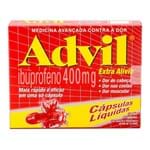 Ficha técnica e caractérísticas do produto Advil 400mg 8 Cápsulas Líquidas