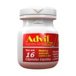 Ficha técnica e caractérísticas do produto Advil 400mg com 16 Cápsulas Líquidas