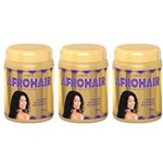Ficha técnica e caractérísticas do produto Afrohair Creme Relaxante Permanente 500g - Kit com 03