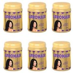 Ficha técnica e caractérísticas do produto Afrohair Creme Relaxante Permanente 500g - Kit com 06