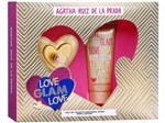 Agatha Ruiz de La Prada Kit Love Glam Love Perfume - Feminino Eau de Toilette 80ml + Loção Corporal