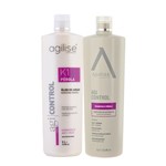 Ficha técnica e caractérísticas do produto Agilise Perola Progressiva Orgânica e Shampoo Agi Control - Agilise Cosméticos