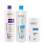 Ficha técnica e caractérísticas do produto Agilise Sem Formol Shampoo Open E Neutralizante Universal