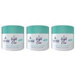 Ficha técnica e caractérísticas do produto Agradal Night Care Creme Facial Antirrugas 55g - Kit com 03
