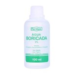 Ficha técnica e caractérísticas do produto Água Boricada 3% - 100Ml - Farmax