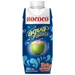 Ficha técnica e caractérísticas do produto Agua de Coco 330ml 1 UN Sococo