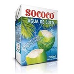 Ficha técnica e caractérísticas do produto Água de Coco com 24 200ml - Sococo