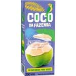 Ficha técnica e caractérísticas do produto Água de Coco da Fazenda 200ml