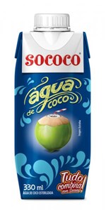 Ficha técnica e caractérísticas do produto Água de Coco Sococo 330 Ml