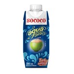 Ficha técnica e caractérísticas do produto Agua de Coco Sococo 330ml