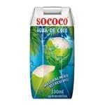 Ficha técnica e caractérísticas do produto Água de Coco Sococo com 330ml