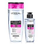 Ficha técnica e caractérísticas do produto Água Micelar Bifásica Especial L'Oréal Paris Maquiagem à Prova D'Água 200ml e 100ml