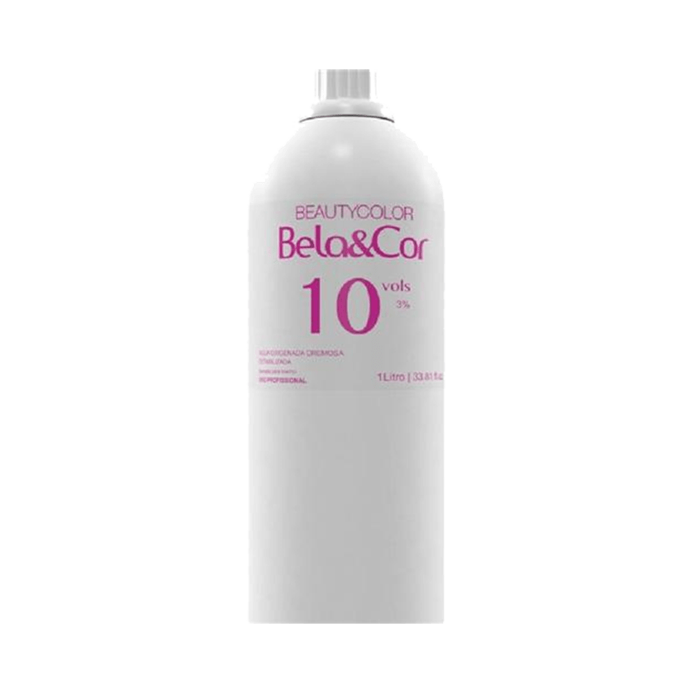 Ficha técnica e caractérísticas do produto Água Oxigenada Beauty Color Bela&Cor 1L 10VOL