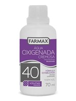 Ficha técnica e caractérísticas do produto Agua Oxigenada Cremosa 40v 70ml Farmax