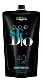 Ficha técnica e caractérísticas do produto Água Oxigenada L'Oréal Blond Studio Revelador 40Vol 1L