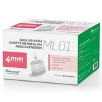 Ficha técnica e caractérísticas do produto Agulha Caneta De Insulina Medlevensohn - 32g 4mm - C/100 Und