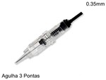 Ficha técnica e caractérísticas do produto Agulha Easy Click para Micropigmentação 3 Pontas