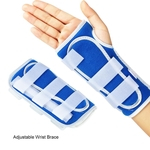 Ficha técnica e caractérísticas do produto Ajustável respirável Wrist Brace Mão Apoio Fracture ligamento lesão no braço direito proteção M