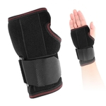 Ficha técnica e caractérísticas do produto Ajustável respirável Wrist Brace Mão Apoio Fracture ligamento lesão no braço Proteção Esquerda