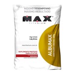 Ficha técnica e caractérísticas do produto ALBUMAX 100% (500g) - Morango - Max Titanium