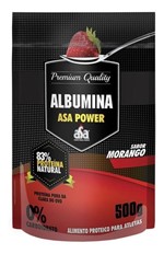 Ficha técnica e caractérísticas do produto Albumina 500g Morango (83%) - ASA Power