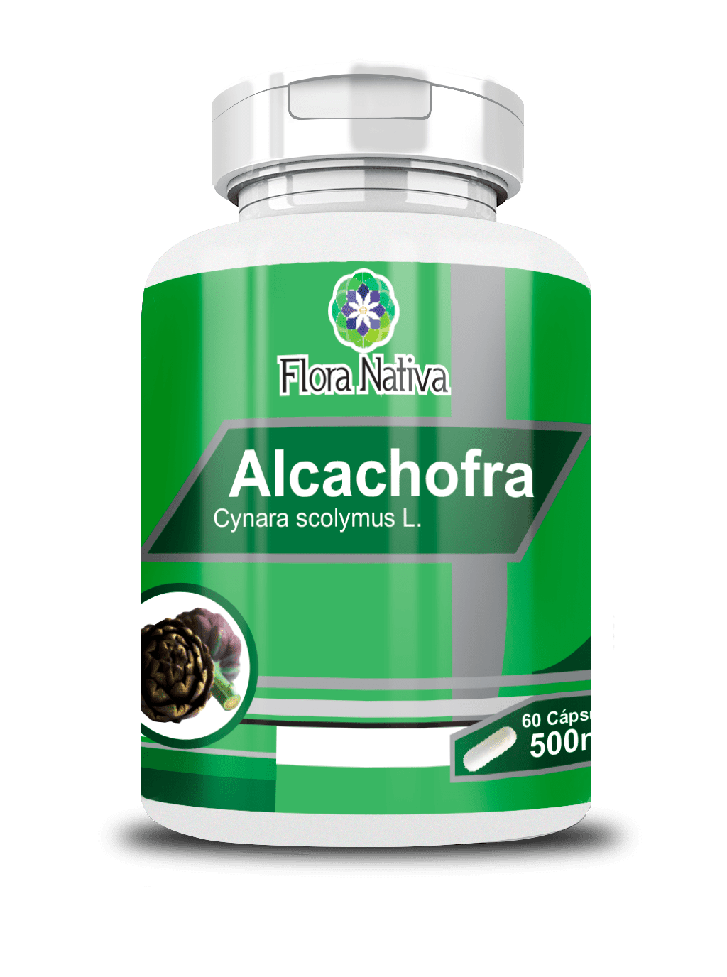 Ficha técnica e caractérísticas do produto Alcachofra 60 Cápsulas