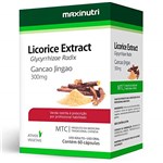 Alcaçuz MTC 60 Cápsulas Licorice Extract Maxinutri