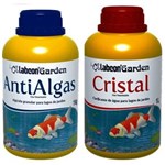 Ficha técnica e caractérísticas do produto Alcon Garden Cristal 1lt. e Anti Algas 1 Kg. Lagos e Fontes.