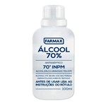 Ficha técnica e caractérísticas do produto Álcool 70% Farmax Antisséptico 100ml