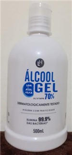 Ficha técnica e caractérísticas do produto Álcool em Gel 70% com Aloe Vera 500ml - Lh