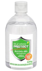 Ficha técnica e caractérísticas do produto Álcool em Gel 70% Protect - 420g - Eucatex