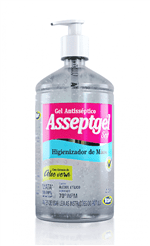 Ficha técnica e caractérísticas do produto Álcool em Gel Anti-séptico 500ml Soft - Asseptgel Start