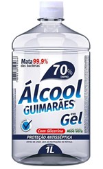 Ficha técnica e caractérísticas do produto Alcool Gel 70% 1 Litro - Guimaraes
