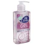 Ficha técnica e caractérísticas do produto Álcool Gel Hi Clean Extrato de Rosas 250ml