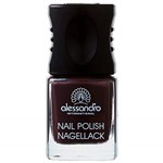 Alessandro International Nail Polish Black Cherry - Esmalte Cremoso 10ml