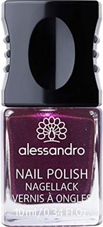 Ficha técnica e caractérísticas do produto Alessandro International Nail Polish Purple Purpose Glitter - Esmalte Glitter 10ml