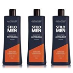 Ficha técnica e caractérísticas do produto Alfaparf Men Antiqueda Shampoo 250ml - Kit com 03