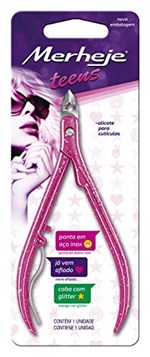 Ficha técnica e caractérísticas do produto Alicate Teens para Cutículas - Pink