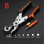 Ficha técnica e caractérísticas do produto Alicates multifuncional Belt Puncher para Belt pulseira Buraco ferramenta do fabricante