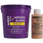 Ficha técnica e caractérísticas do produto Alisamento Hidróxido de Sódio Salon Line Tradicional Regular
