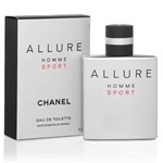 Allure Homme Sport Chanel Eau de Toilette Perfume Masculino 50ml - Chanel