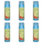 Ficha técnica e caractérísticas do produto Alma de Flores Clássico Desodorante Spray 90ml - Kit com 06
