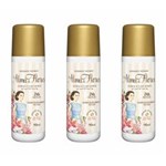Ficha técnica e caractérísticas do produto Alma de Flores Flor Branca Desodorante Spray 90ml - Kit com 03