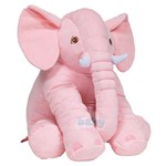 Ficha técnica e caractérísticas do produto Almofada Elefante Gigante Rosa Buba (1091)