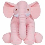 Ficha técnica e caractérísticas do produto Almofada Elefante Gigante Rosa Buba