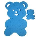 Ficha técnica e caractérísticas do produto Almofada para Banheira SMB Urso Azul - REF-51