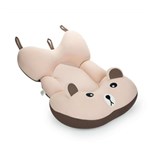 Almofada para Banho Baby Holder Urso Rosa