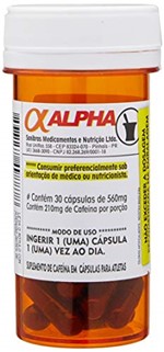 Ficha técnica e caractérísticas do produto Alpha Axcell Cafeina - 30 Cápsulas, Power Supplements