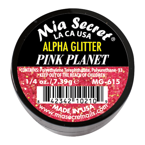 Ficha técnica e caractérísticas do produto Alpha Glitter | Pink Planet | 7.39 Gr | Mia Secret